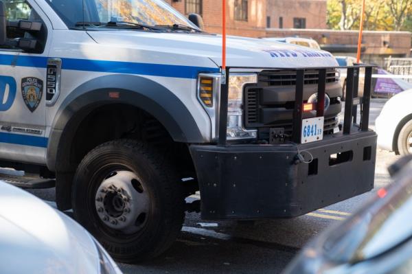 The tow truck remained at the scene and the NYPD's Collision Investigation Squad is probing the incident.