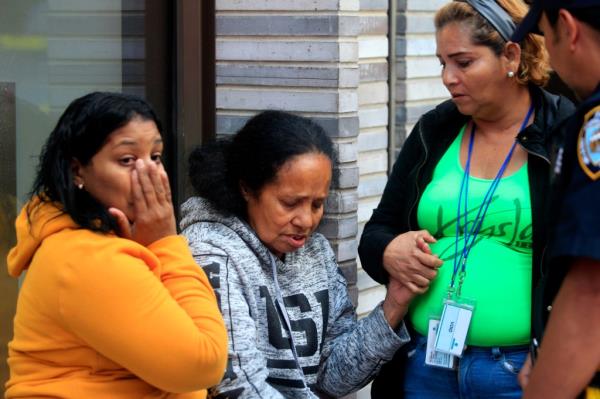 Witnesses to the crash.