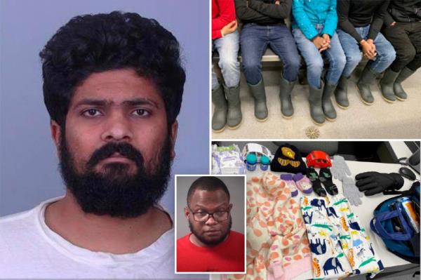 mugshot of Harshkumar Patel and Steven Shand