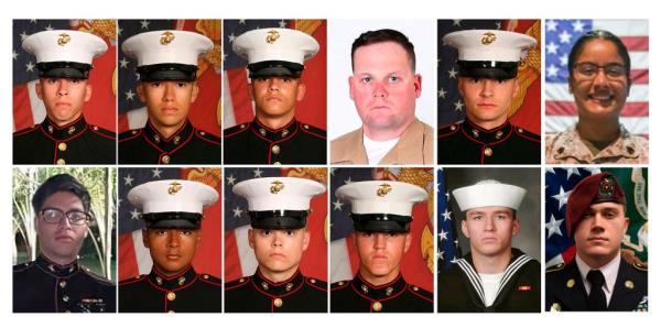 The terror attack on Kabul's airport during the withdrawal killed 13 US service members.