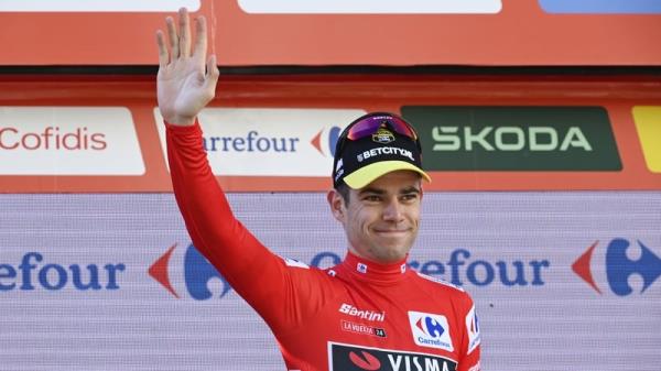 Wout van Aert is the overall ranking leader after stage three
