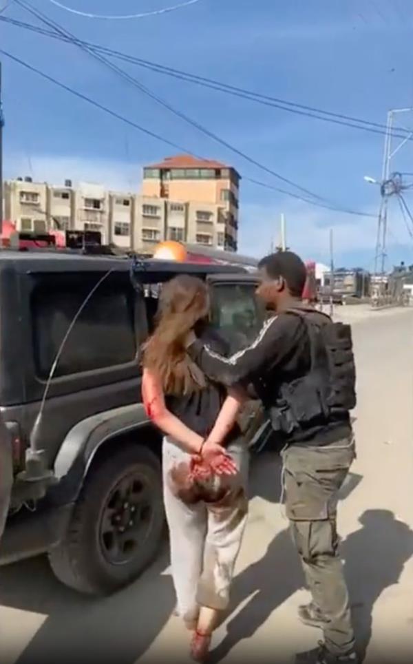 Naama Levy in October 7th 2023 Hamas Terror Attack on Israel 