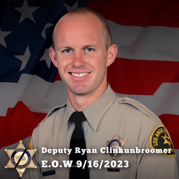 Deputy Ryan Cl<em></em>inkunbroomer is pictured in his official headshot.