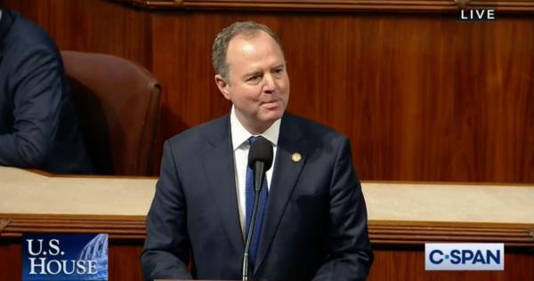 Chaos erupts on House floor after Adam Schiff censured for ?misleading American public? over Trump-Russia</p>

<p>　　