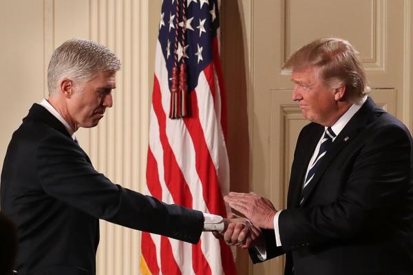 DeSantis accused the justices appointed by Trump of not living up to the 