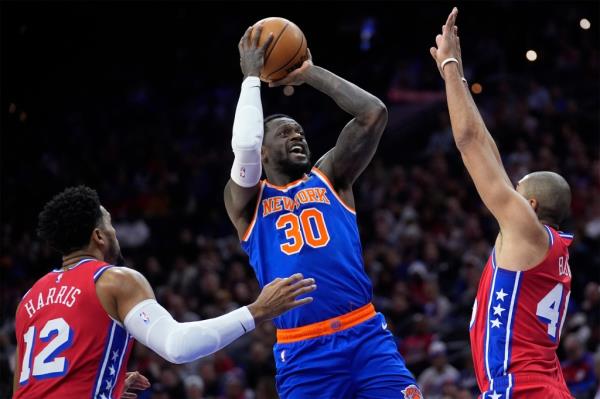 Julius Randle struggled for the Knicks on Friday and managed just one made shot across 30 minutes.