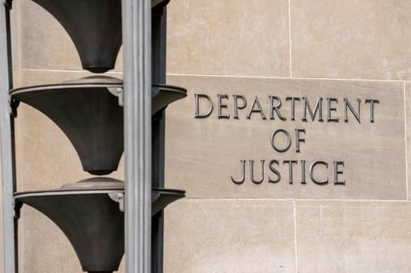 Department of Justice building.