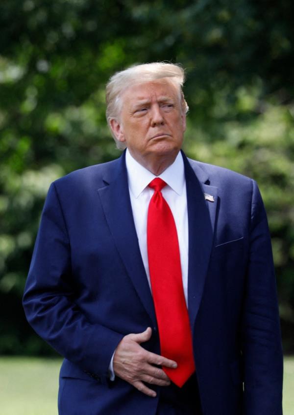 Do<em></em>nald Trump is pictured