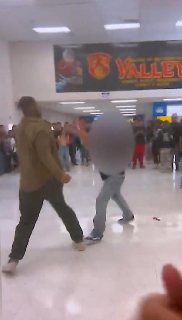 Re’Kwon Smith, 27, is accused of brawling with the Valley High School student on Thursday when he asked the teen, who allegedly shouted out a racial slur, to leave the classroom.