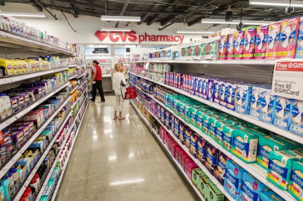 Inside of CVS store