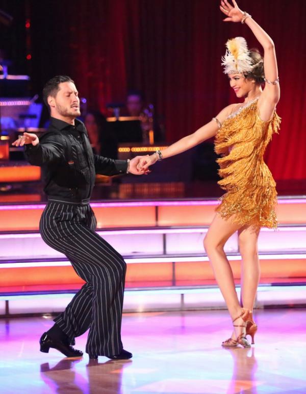 Zendaya and Val Chmerkovskiy on 