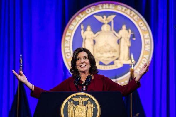New York Gov. Kathy Hochul.