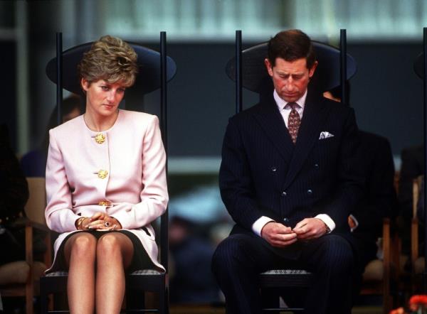 Princess Diana and Prince Charles in October 1991