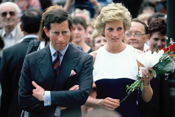 Prince Charles and Princess Diana in Budapest