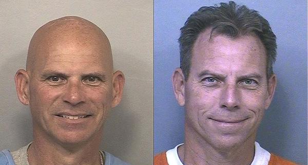 Erik and Lyle Menendez in their most recent prison mug shot