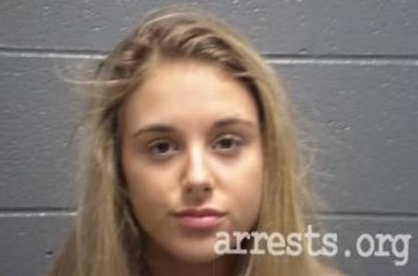 Brock is seen in a mugshot on March 6, 2018 in Boyle County, Kentucky for wanton endangerment of a police officer. 