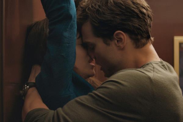 Dakota Johnson and Jamie Dornan in 