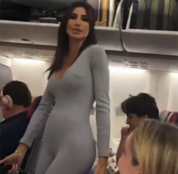 Osman made headlines when she was caught on camera ranting in the aisle of her flight while removing her suitcase from an overhead bin.