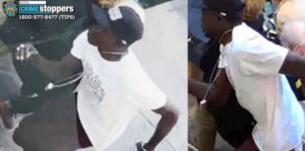 One of the suspects in a broad-daylight Wednesday attack on an elderly couple at Canal and Lafayette streets