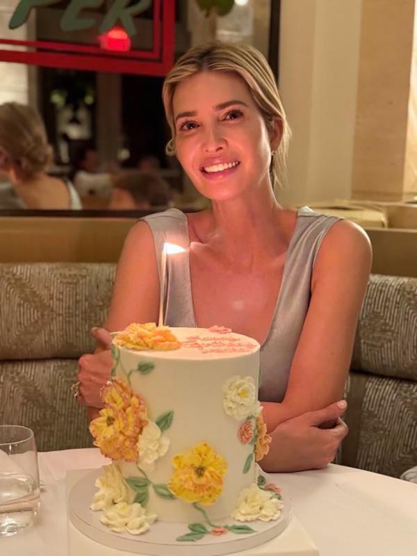 The former first daughter doled out the 17 