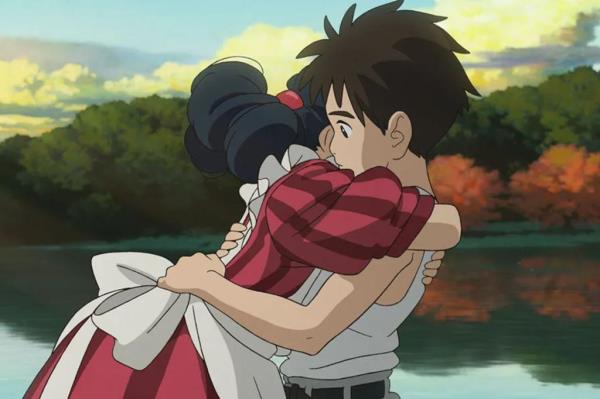 A scene from The Boy and the Heron
