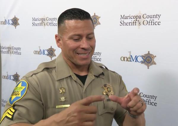 Sgt. Joaquin Enriquez, with the Maricopa County Sheriff’s Office,
