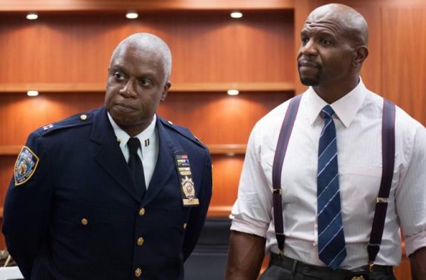 Brooklyn Nine Nine's Terry and Holt