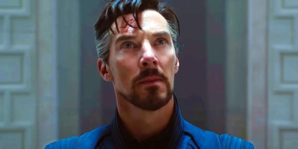 Doctor Strange meeting the Illuminati in Doctor Strange in the Multiverse of Madness