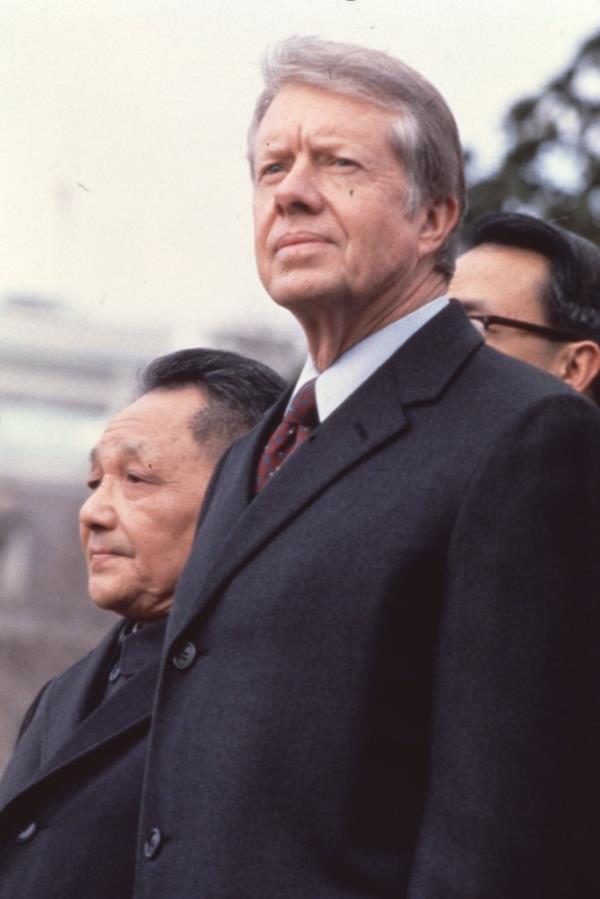 Carter served as the President of the United States between 1977 and 1981.