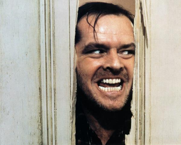Jack Nicholson during his ico<em></em>nic scene in the 1980 film.