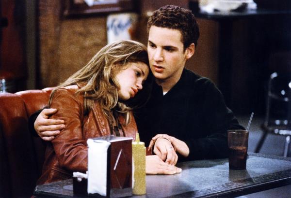 Danielle Fishel and Ben Savage in the episode, 