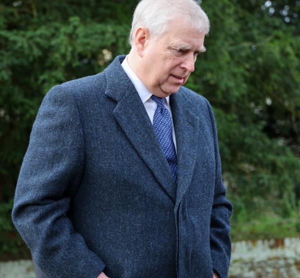 Prince Andrew in Sandringham.