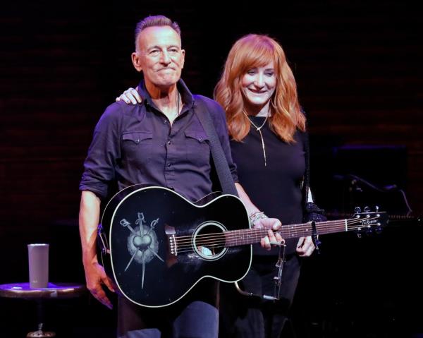 Springsteen and Scialfa on Broadway