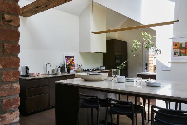 The kitchen.