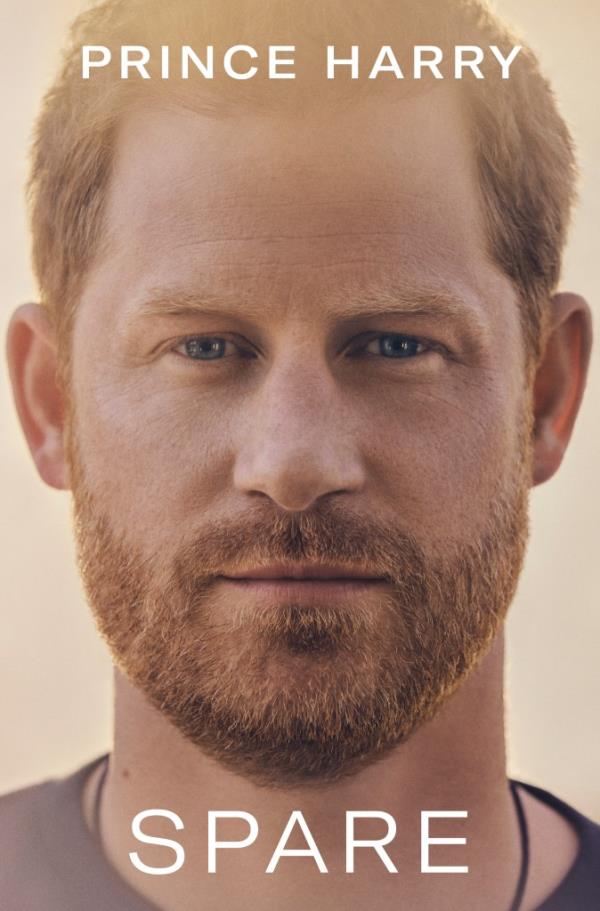 Cover of Prince Harry's book 