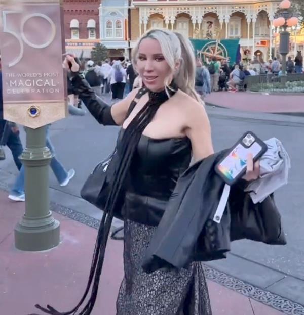 I got dress coded at Disney World — but it wasn't for my sexy corset