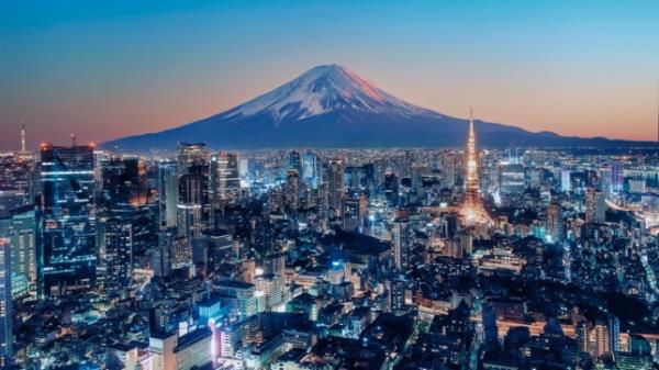 Tokyo city in Japan