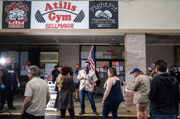Ian Smith, co-owner of Atilis Gym in Bellmawr.