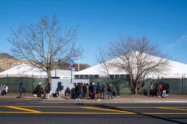 Creenmor migrant shelter. 