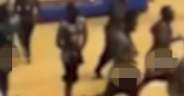 Volleyball game sex act