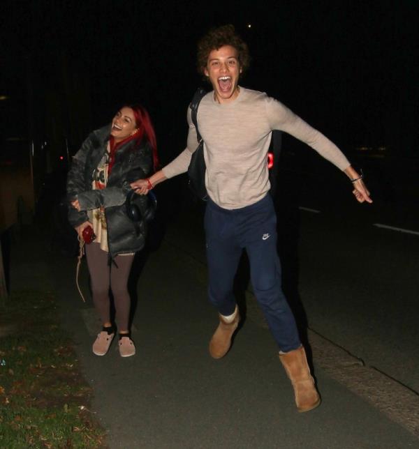 Bobby Brazier and Dianne Buswell.