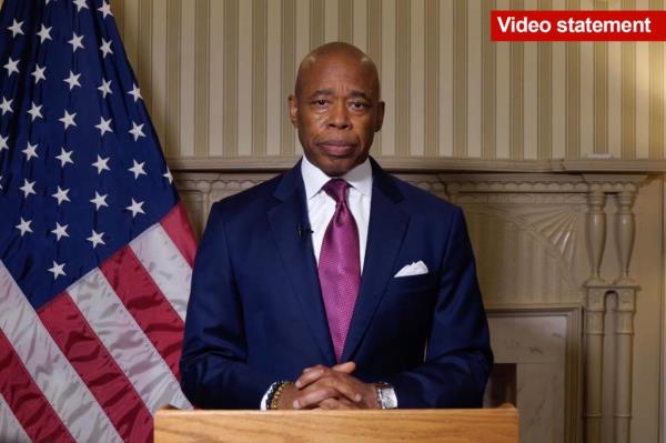 Mayor Eric Adams claimed he was a victim of political persecution after he became the first sitting New York City mayor to be indicted on Wednesday.