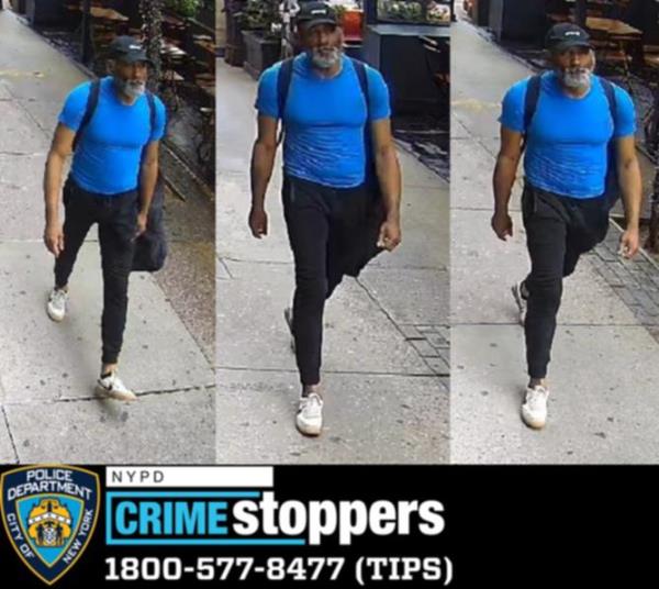 Steve Buscemi’s alleged attacker was captured on security cameras pacing around and talking to himself before the attack. 