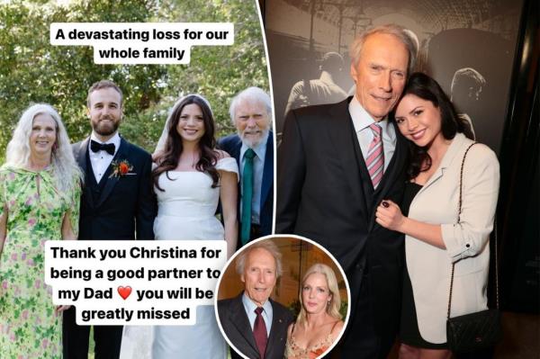 Christina Sandera, Clint Eastwood at the 