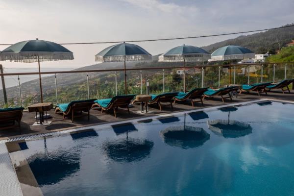pool at the hotel