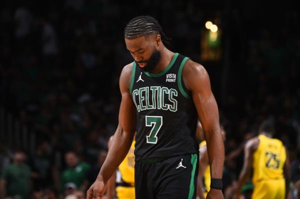 Jaylen Brown isn't buying these ano<em></em>nymous sources.
