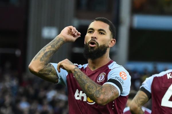 Aston Villa's Douglas Luiz
