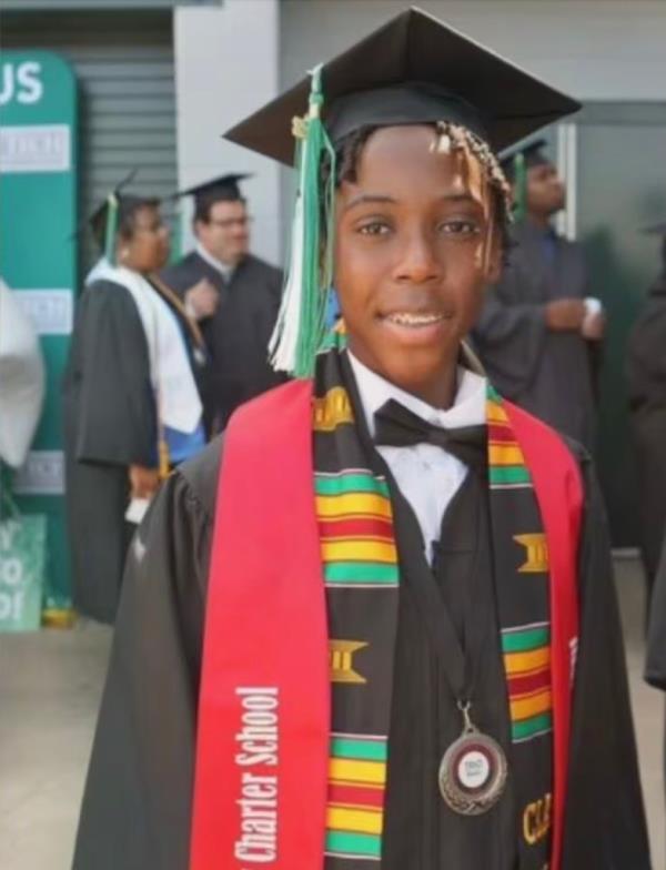 The young wiz kid has already earned three associate degrees in biology, liberal arts, and general studies from Ivy Tech.