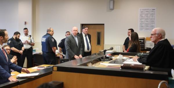 The alleged Gilgo serial killer's latest hearing was to give Justice Timothy Mazzei an update on the progress of the case.