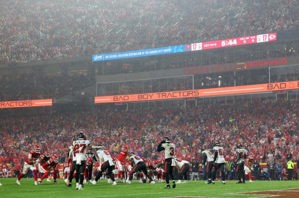 A general view of GEHA Field at Arrowhead Stadium during the fourth quarter of the game between the Kansas City Chiefs and the Tampa Bay Buccaneers.